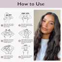Overnight Hair Curlers Heatless Curls - 6 Pcs No Heat Blowout Curling Rods to Sleep In with Satin Hair Scarf