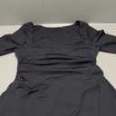 Women's Mini Black Dress,  Sleeve Cocktail Graduation Formal Party Club Mini Outfits, M