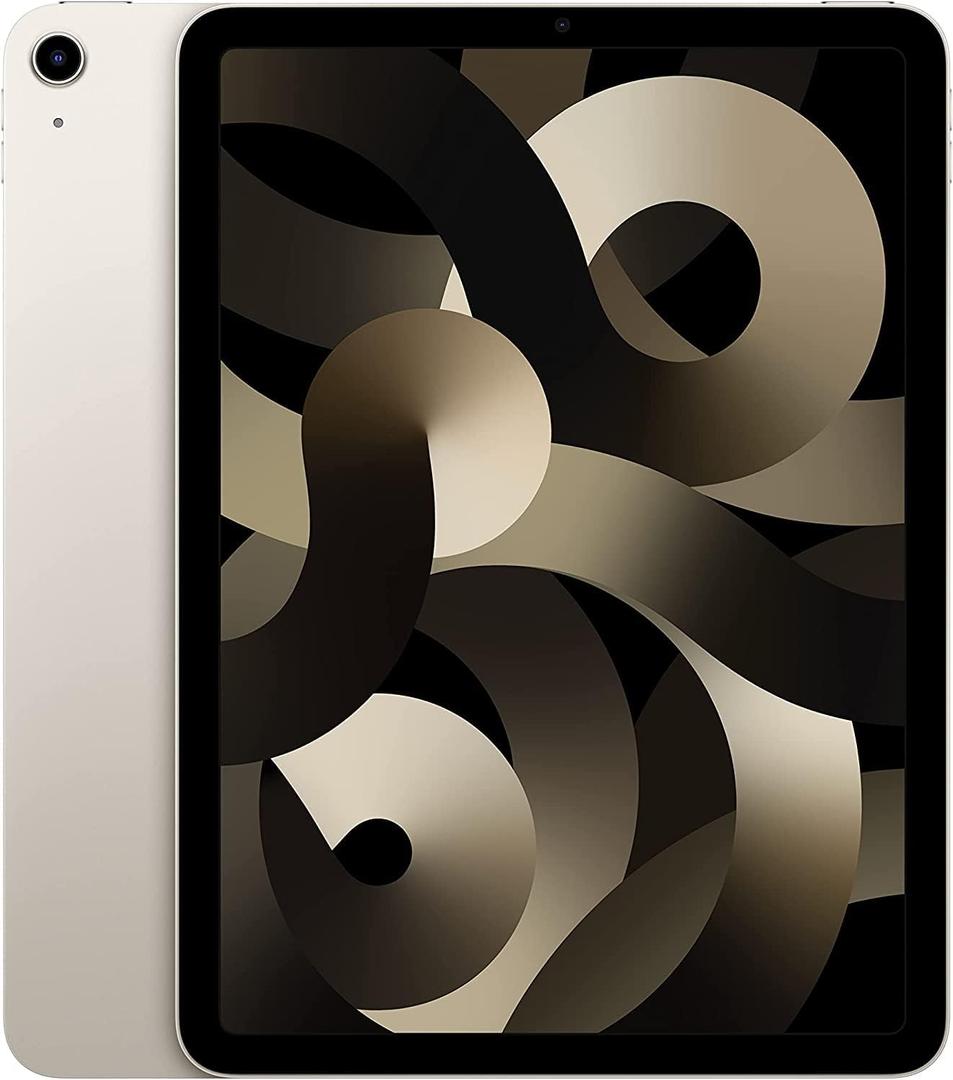 Apple 2022 iPad Air 10.9-inch, Wi-Fi, 256GB - Starlight 