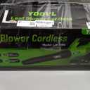 2025 Upgrade Leaf Blower, Leaf Blower Cordless with 2 * 2.6AH Batteries and Fast Charger, 450CFM &150MPH and 2 Speed Mode, Lightweight Electric Leaf Blowers for Lawn,Yard, Leaves, Dust,Snow Care (GREEN)