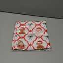 Coquette Red Bow Christmas Pillow Covers 18x18, Coquette Christmas Decor, Vintage Xmas Green Bow Santa Decorative Throw Pillow Covers for Home Living Room Bedroom