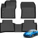 ANBINGO®Fit for Toyota Prius Floor Mats 2016-2022,for Toyota Prius Prime Car Mat 2017-2022(Not Prius C & Prius V) All Weather Mats for Prius TPE Car Matt Rugs for Prius Rubber Trunk Carpet