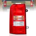 Boine Left Side Tail Light Compatible With 2008-2017 Jeep Patriot Rear Light Brake Lamps Replace 5160365AG - Bulb Included (Left Driver Side)