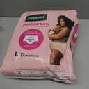 Depend Postpartum Underwear for Women, Adult Incontinence Underwear, Maximum Absorbency, Large, 17 Count