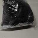 Dioxide High Stretch Chair Covers for Dining Chairs, Washable Dining Chair Covers Set of 6, Soft Dining Chairs Seat Covers, Parsons Chair Slipcover Protectors for Home Hotel Restaurant Banquet (Black)