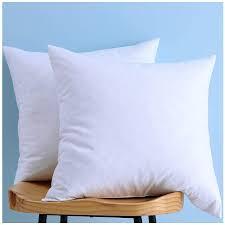 Bed Pillow, Medium Density for Back and Side Sleepers, Pack of 2 , 18x18