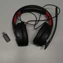 acer Wireless Gaming Headset, PS5 Headset with 2.4GHz for Ps5, Ps4, PC, Switch, Bluetooth 5.3 + 100Hrs Gaming Headphones with Noise Canceling Mic for Laptop, Mobile, Mac, 50mm Drivers (Red)