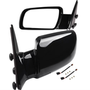 SCITOO Side View Mirrors Fit for 19881999 For Chevy C1500 C2500 C3500 For Chevy K1500 K2500 K3500 19952000 For Chevy Tahoe Manual Folding adjustment 15036360 GM1321122, GM1320122