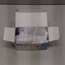 QUMY Dog Shoes for Large Dogs, Medium Dog Boots & Paw Protectors for Winter Snowy Day, Summer Hot Pavement, Water-Resistant in Rainy Weather, Outdoor Walking, Indoor Hardfloors Skid-Resistant Sole (Size 5: 2.4''x2.8''(W*L) (Pack of 4))