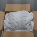 WDCOZY White King Size Quilt Bedding Sets with Pillow Shams, Lightweight Soft Bedspread Coverlet, Quilted Blanket Thin Comforter Bed Cover, All Season Summer Spring, 3 Pieces, 104x90 inches