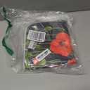 ZzWwR Spring Red Poppy Flowers 16 x 18 Inches Absorbent Dish Drying Mat Microfiber Kitchen Countertop Table Protector MultiPurpose Counter Rack Sink Drainer Pad