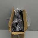 Extra Capacity Plastic Hanging File Folders,12 Pack Reinforced Hang Folder, Heavy Duty 1 Inch Expansion, Filing Cabinet Folders Letter Size for Bulk Files/Medical Charts, Black