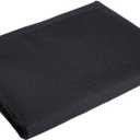 78.7x59.1 Inch Non Slip Fabric Antislip Cloth Non Slip Rugs Backing, Black Vinyl Primary Fabric Tufting Cloth Rug Making Supplies for Tufting Gun Punch Needle Carpet DIY Crafts