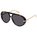 Mosanana Trendy Oversized Big Aviator Retro 2025 Sunglasses for Women Men Wide Cool Cute Vintage Fashion Large Pilot Shield Tortoise Grey Lens MS52478