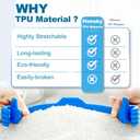 Honsky Adjustable Tablet Stand, Portable Phone Holder for Desk Bed - Multi-Angle Drawing Stand Compatible with All Tablets (Black) (for 7.9" to 12.9")