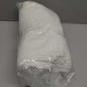 EMME Cotton Throw Blanket for Couch Soft Muslin Blankets 50"x60" Lightweight Breathable Blanket All Season Gauze Blanket, White