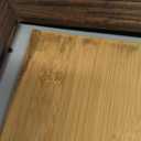 Bread Box for Kitchen Countertop Wooden Double Layer Bread Storage Container Bin Breadbox Holder Large Capacity Keeper Vintage Farmhouse Food Organizer (Large)