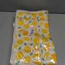 2 x Lemon Kitchen Towels 4 Pack | 16"x28" Absorbent Dish Cloths Set, Super Soft Decorative Towels for Cooking, Cleaning, Drying Dishes - Lemon Print