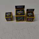 ROXENDA Speed Cube Set, Magic Cube Set of 2x2x2 3x3x3 Pyramid Cube Smooth Puzzle Cube (Carbon Fiber)