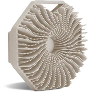 Sud Scrub Antimicrobial Silicone Body Scrubber, Exfoliating Body Scrubber for Sensitive Skin, Eco Friendly Shower Scrubber for Body, Silicone Body Brush for Showering, Clay