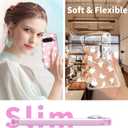 2 x Halloween Phone Case for Google Pixel 9 Pro, for Pixel 9 Pro Halloween Case for Women Girls Girly, Cute Ghosts Pattern Soft TPU Slim Cover, Ghosts/White