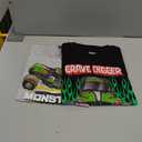 Monster Jam Boys' 3-Pack T-Shirt Set Toddler to Big Kid (Black)