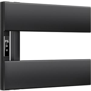 Electric Towel Warmer with Smart LED Timer, Modern [2/3/4] Bar Large Panel Heated Towel Rack, Wall-Mounted Plug-in/Hardwired 2-in-1, Rapid Warmth for Bathrooms, [Matte Black/Alpine White]
