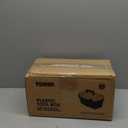 Torin 15.5" Plastic Storage Tool Box with Removable Tray,Small Toolbox Organizer With Screw Box, Black/Yellow ATRJH-3015T