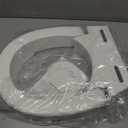 Maddak Inc. Maddak Hinged Elevated Toilet Seat, Standard (725711000), White