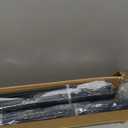 Twin Trundle Bed Frame with Metal Slats, Roll-Out Design, Easy Assembly Steel Frame with Lockable Wheels, Noiseless Pull Out Bed for Bedroom, Living Room or Guest Room, Black