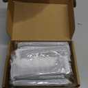 Goldenwarm 10 Pack 5 Inch Black Cabinet Handles Kitchen - Matte Black Drawer Pulls Stainless Steel - 128mm Cabinet Hardware Square Bar Modern Cabinet Pulls for Kitchen Bathroom Cupboard