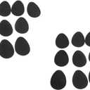 Womens Non Slip Foot Cushion Pads Durable Self Adhesive Shoe Insoles for High Heels Boots Sandals Black Grip Protector for All