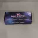 3 Pack Sleep Masks for Women & Men: True Blackout Eye Mask for Sleeping, 3D Contoured Zero Eye Pressure, Lash-Friendly (Blink Freely), Side Sleeper Comfort, Adjustable Strap Blindfold, Night Eye Cover