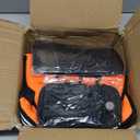 PACEARTH Weighted Vest, 12lb Weight Vest with Reflective Stripe, Body Weight Vests for Women, Men, Weight Loss Workout, Strength Training, Running, Walking, Jogging (Flame Orange)