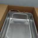 Winco 4-Inch Pan, Full, Stainless Steel (Medium)