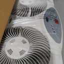 Bionaire Window Fan with Reversible Airflow Blades 3-Speed Settings, Programmable Thermostat, LED Display, Remote Control, Fits 24-36" Windows, No Assembly Required