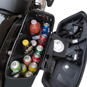 Indian Roadmaster Elite Saddlebag Liners Flat Top Indian Challenger Elite Saddlebag Organizer Indian Motorcycle Pursuit Elite Accessories (Flat Top Challenger)