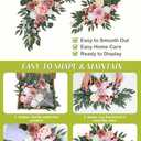 Wedding Arch Flowers Set of 2, Artificial Flowers for Decoration for Wedding Ceremony Backdrop, Wedding Floral Arrangement for Arch, Wedding Welcome Signs, Reception Decor (Dusty Rose)