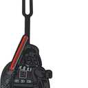 LEGO Star Wars Bag Tag - Darth Vader (52233), Black, Silicone Luggage Tag, Bag Charm, Spring Break