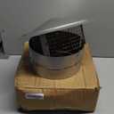 8Inch Chimney Cap, 8 Inch Adjustable Stainless Steel Chimney Cap,304 Steel Round Rain Cover with Mesh Screen,Universal Cone Top Roof Cap for Wood/Oil Stove Vent,Weatherproof & Easy Installation (Silver)