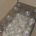 DECADORN Clear Stemless Champagne Flutes Plastic 24 Pack - 9oz Plastic Champagne Glasses - Durable and Sturdy Mimosa Glasses For Parties - Shatterproof, Recyclable, BPA-Free, Smooth Rims.