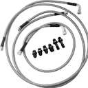 Generic 47RE Transmission Cooler Lines Kit Heavy Duty Hose Compatible with 1996-2002 Dodge Ram 2500 3500 Cummins 5.9L