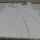 PNAEONG 3 Pack Womens Cotton Nightgown V Neck Nightshirts Sleeveless Sleepwear Casual Print Sleepdress (X-Large, C Black+c Coffee+c Good Night)