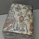 nunubaby Washable Pee Pads for Dogs, Stylish, Non-Slip and Leak-Proof Pee Pads. Reusable Potty Pads for Dogs for Crates and Floors.(Beige/Multi, 36" x72" )