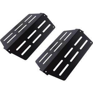 X Home Heavier Heat Deflectors Replacement for Weber Genesis 300 Series, Genesis E/S-310, E/S-330 (Front-Mounted Control) Grill Parts, Porcelain-enameled, 2-Pack