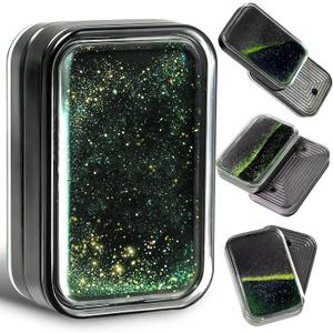 Kyerivs Liquid Fidget Slider Toy for Adults, Metal Magnetic Fidgets Cool Gadgets Gift for Teen Boys Girls Innovative Quicksand Flowing Sand Liquid Motion EDC for Men Women Figette ADHD Sensory Autism