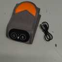 Cordless Wrist Heating Pad for Pain Relief, Wrist Massager for Carpal Tunnel, Heated Wrist Wrap Brace for Arthritis, Red Light Therapy Wrist Brace with 3000mAh Rechargeable, Gray