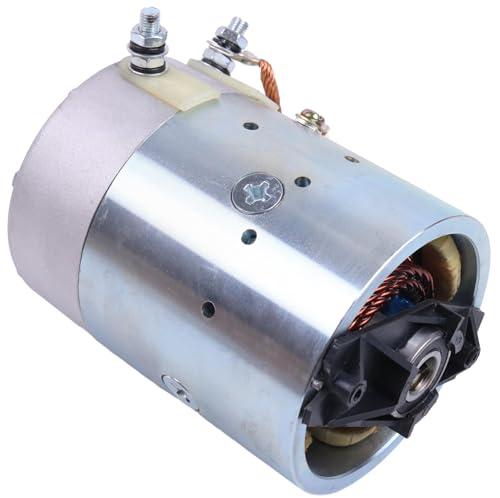 Solarhome 12V Pump Motor 2 Post Double Bearing Compatible with BOSS Snow Plow HYD01563 HYD1563 HYD09328