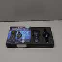 2-in-1 Dog Shock Collar & Dog Bark Collar - Smart Anti Barking Dog Training Collar with 5 Adjustable Sensitivity & 3300FT Remote for All Breeds IP67 Waterproof E-Collar (Black)