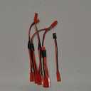 5PCS JST Plug Splitter JST Male Female Y Cable JST Y Parallel Adapter Harness JST to JR Adapter for Traxxas TRX-4 1/10 RC Car Crawler Truck Cooling Fan ESC Battery Motor